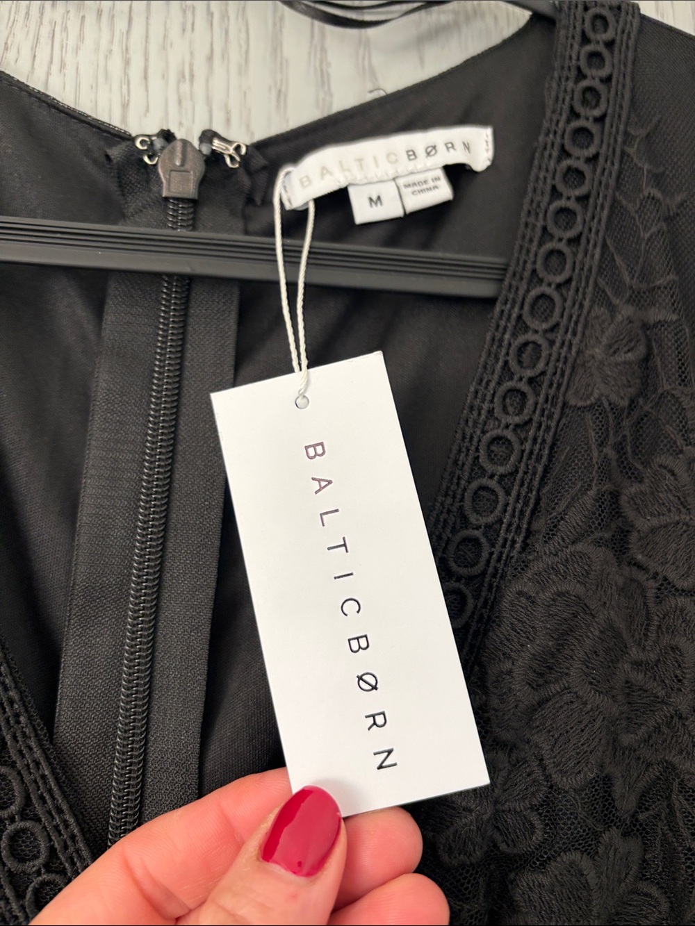 Baltic Born Black Lace Maxi Dress - Picture 2 of 3